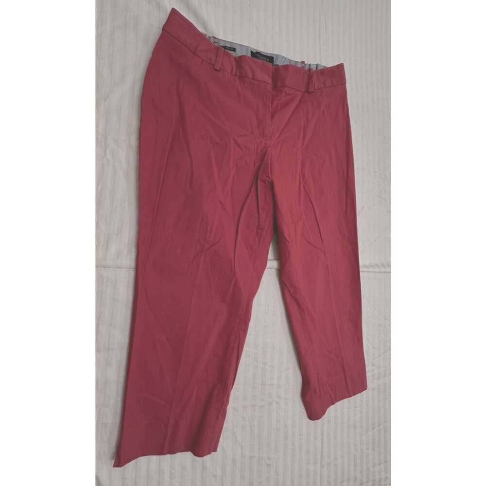 TALBOTS HERITAGE WOMENS CAPRIS PANTS SIZE 14WP